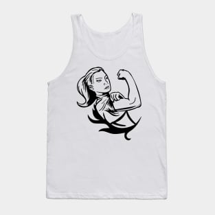 woman strong Tank Top